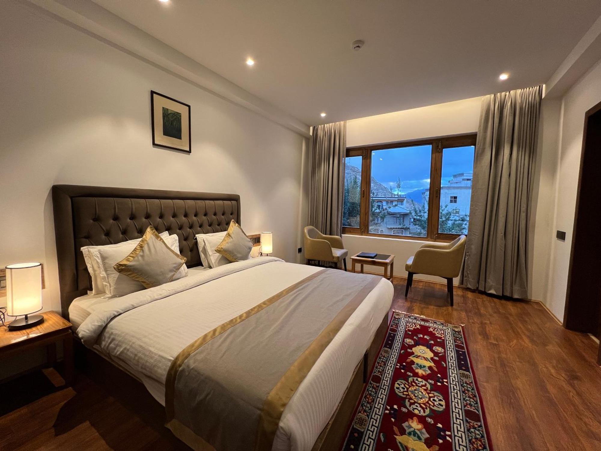 The Pangong Hotel Leh Exterior foto